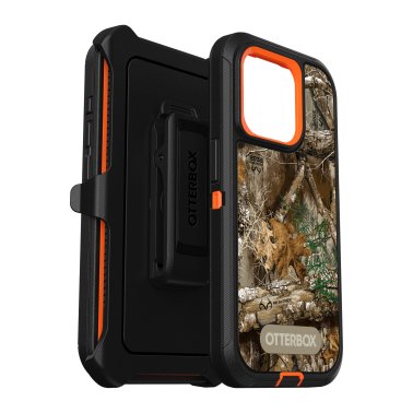 Otterbox | Defender Graphics Series Case iPhone 15 Pro - Black (RealTree Edge) | 15-11531