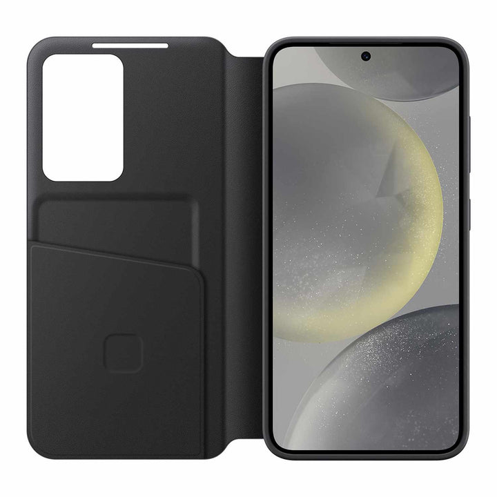 Samsung | OEM Galaxy S24+ Smart View Wallet Case - Black | 15-12492