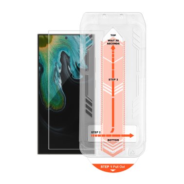 HyperGear | HD Tempered Glass Screen Protector w/Installation Applicator Tray Samsung Galaxy S25 Ultra | 16269