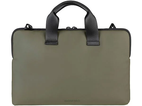 Tucano | Gommo Slim Bag for 15.6in laptops and 16in MacBook Pro - Green | BSGOM1516-VM