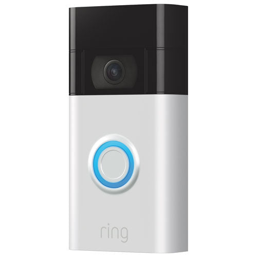 Ring | Video Doorbell (2nd Gen) - Satin Nickel (EN) | 8VR1SZ-SEN0