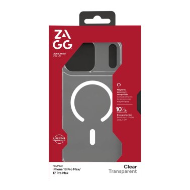ZAGG | Graphene Crystal Palace Snap Lite Case iPhone 18 Pro Max/17 Pro Max - Clear | 702322288