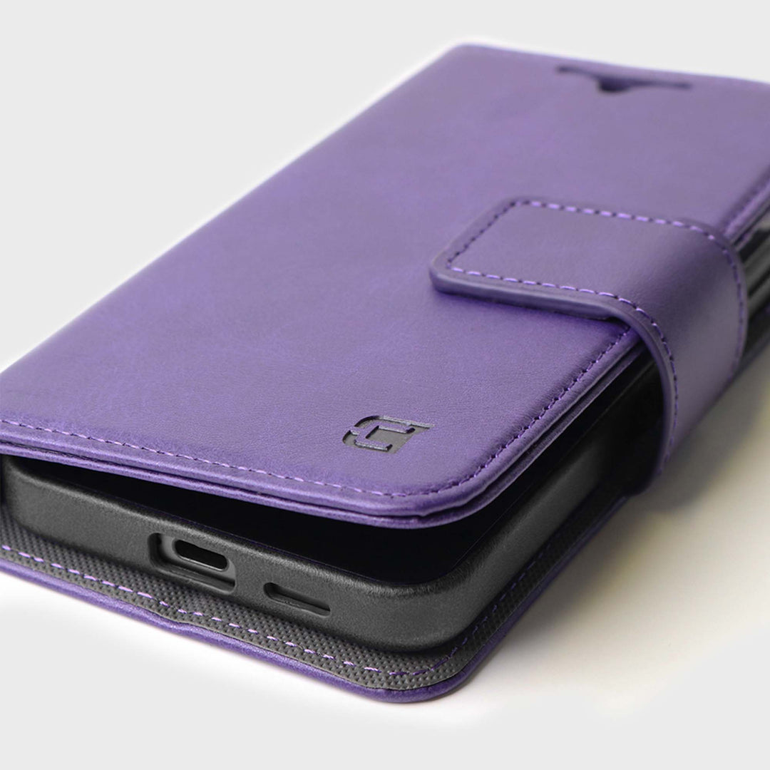 Caseco | Wallet Case with MagSafe for Samsung S26 - Purple | C31F3-11