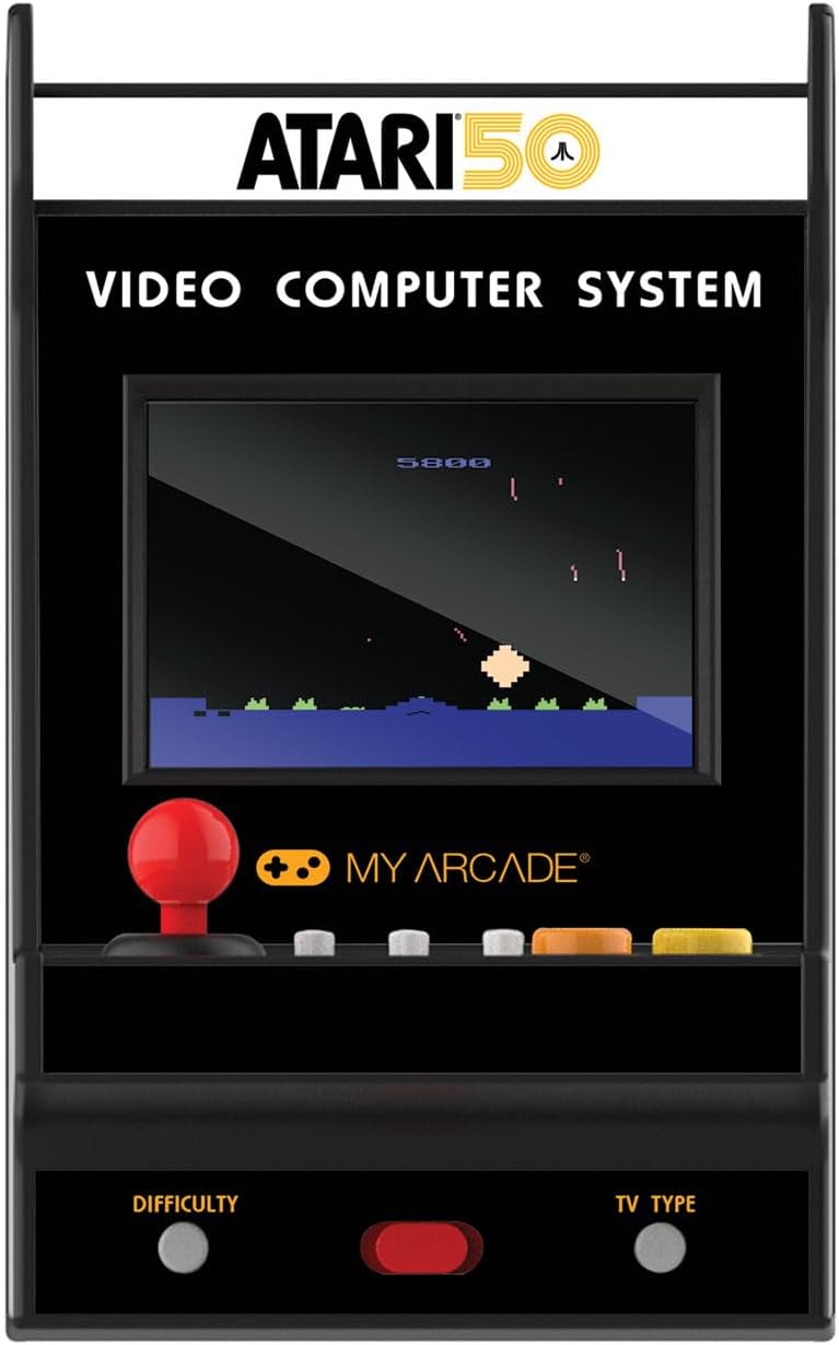 My Arcade | Atari Nano Player Pro Collectible Retro 75 Games in 1 4.8" Fully playable Video Game Collectible