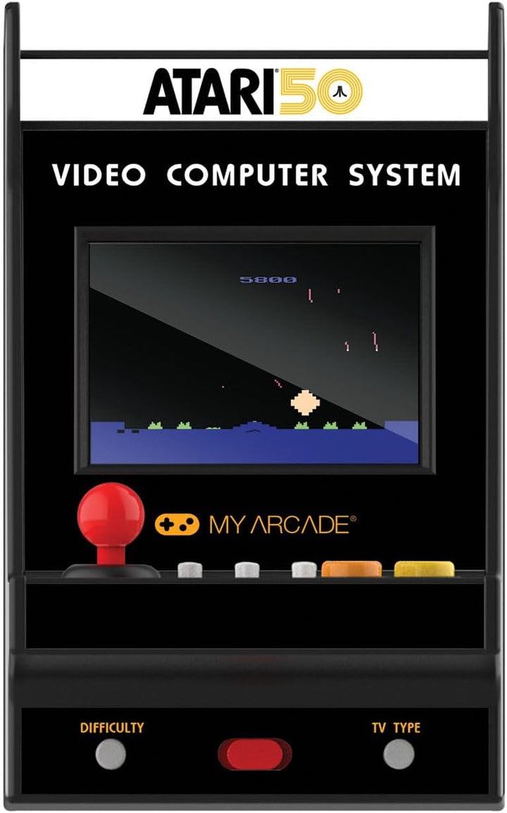 My Arcade | Atari Nano Player Pro Collectible Retro 75 Games in 1 4.8" Fully playable Video Game Collectible