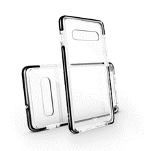 Caseco | Fremont Clear Tough Case Samsung Galaxy S10 - Black | C2411-01