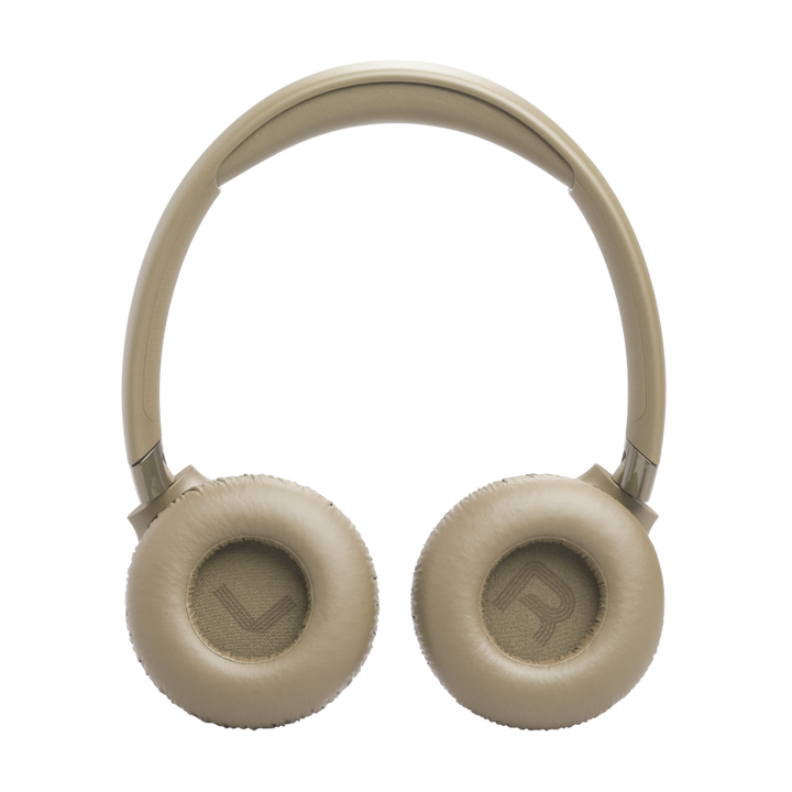 JBL | Tune 680NC Wireless On-ear Noise Cancelling Headphone - Beige | JBLT680NCBEGAM