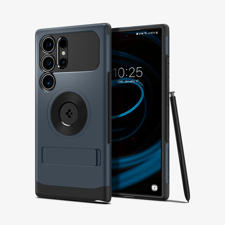 Spigen | Slim Armor Magfit Case for Galaxy S24 Ultra - Metal Slate  | SGPACS07188