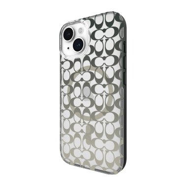 Coach | Protective Signature C Case w/Magsafe iPhone 15/14/13 - Ombre Deep Forest | 15-12442