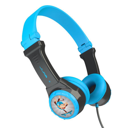 JLab | JBuddies Folding Kids Headphones (Ages 2+) - Blue/Gray | 106-1338