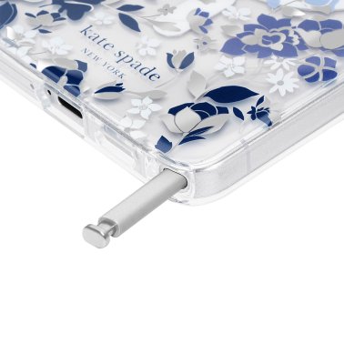Kate Spade | Protective w/Magnet Case Samsung Galaxy S26 Ultra - Flowerbed Blue | KS059882