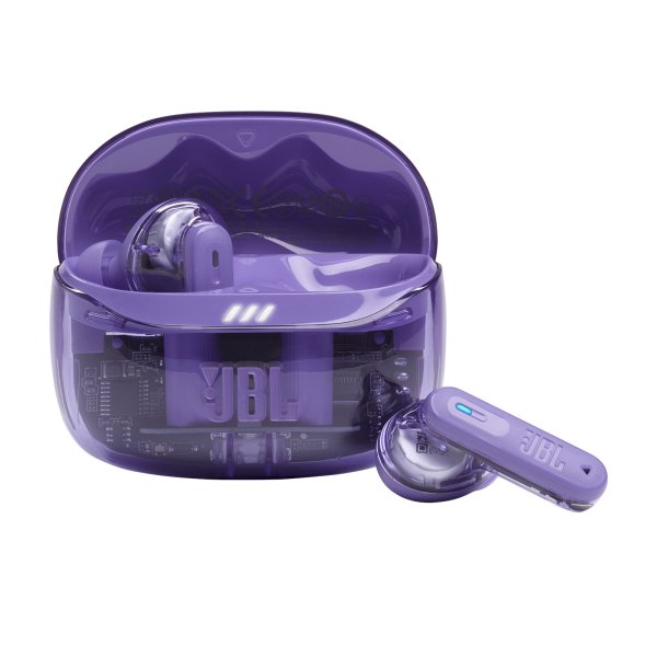 JBL | Tune Beam 2 True Wireless Lifestyle Headphone - Ghost Purple | JBLTBEAM2GMAEAM