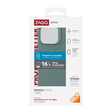 ZAGG GEAR4 | D3O Denali Snap Case iPhone 14 Pro Max - Green | 15-10139