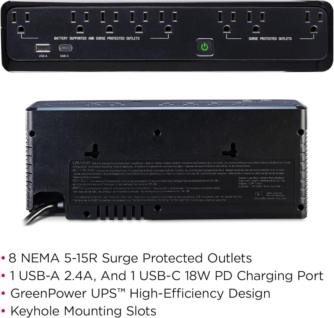 CyberPower | Standby Series UPS 950VA  - Black | SL950U