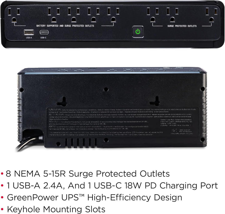 CyberPower | Standby Series UPS 950VA  - Black | SL950U