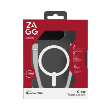 ZAGG | Graphene Crystal Palace iPhone Duo Snap Kickstand Case - Clear | 702322556