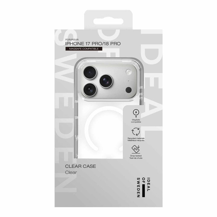 Ideal of Sweden | Clear MagSafe Case iPhone 18 Pro /17 Pro - Clear | IDCLCMSI2661P471