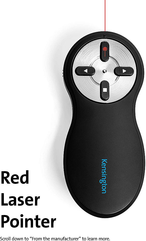 Kensington | Wireless Presenter w/ Red Laser - Nano Receiver |  K33272WW