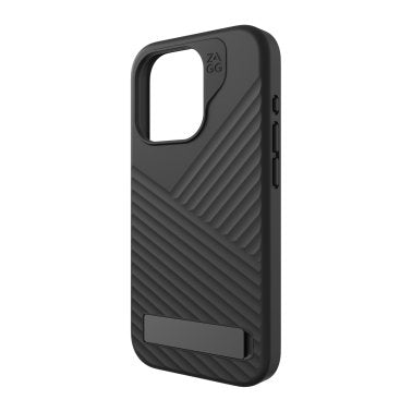 ZAGG GEAR4 | Denali Snap Kickstand Case iPhone 15 Pro - Black | 15-11667