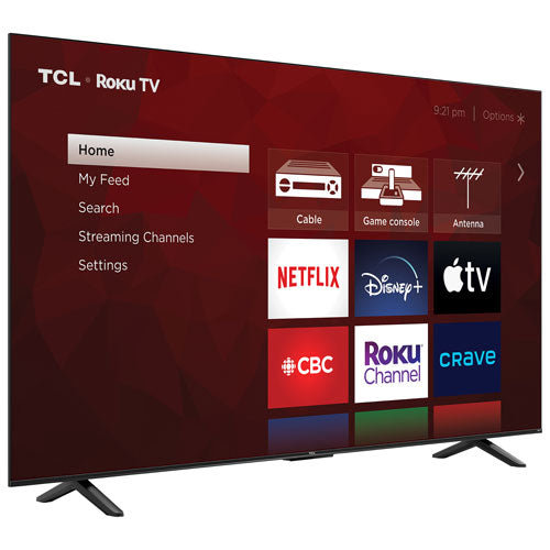 TCL | 75" 4K UHD HDR LED Roku Smart TV 4-Series - 2022 | 75S455-CA