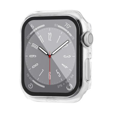 Case-Mate | Apple Watch (Series 4,5,6,SE) 44mm Tough Case w/Integrated Glass Screen Protector - Clear | 15-11268