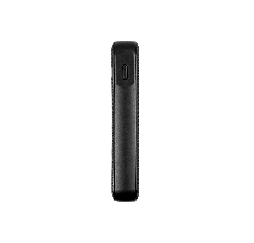 LOGiiX | Piston Power 5000 mAh Fabric Power Bank - Black | LGX-13929