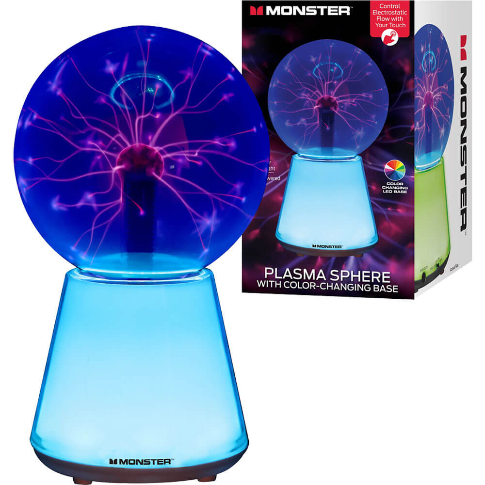 Monster | Multicolor Base Electrostatic Flow Plasma Sphere 5.5" | MNO7-2028-MCL
