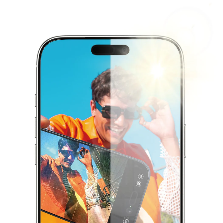 PanzerGlass | Ultra Wide Fit Anti-Reflective Armor Screen Protector iPhone 17 Pro Max EasyAligner - Clear | PG-34684CA