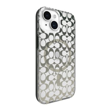 Coach | Protective Signature C Case w/Magsafe iPhone 15/14/13 - Ombre Deep Forest | 15-12442