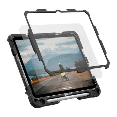 UAG | iPad 10.9 2022 UAG Plasma Case - Ice/Black | 15-12577