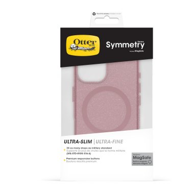 OtterBox | Symmetry w/ MagSafe Series Case iPhone 16 - Pink Thimbleberry | 77-96383
