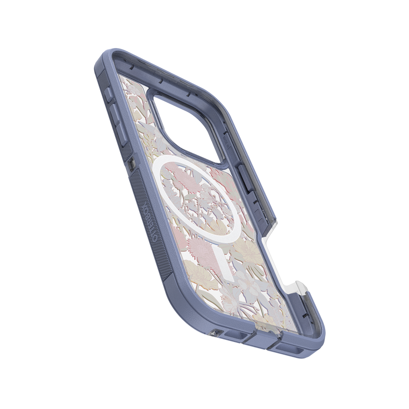 ////  OtterBox | Defender XT Pro w/ MagSafe Series Case iPhone 16 Pro Max - Clear Purple Wildflowers | 77-96100