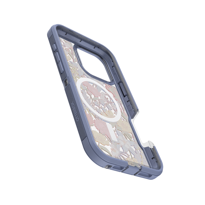 ////  OtterBox | Defender XT Pro w/ MagSafe Series Case iPhone 16 Pro Max - Clear Purple Wildflowers | 77-96100