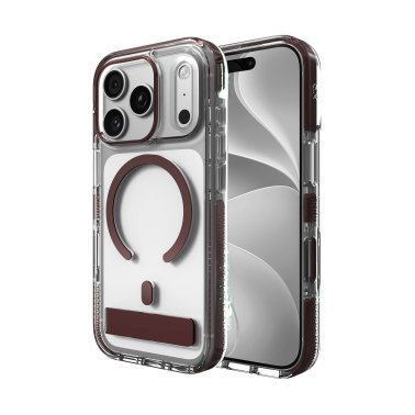 ZAGG | Graphene Santa Cruz Snap iPhone 18 Pro/17 Pro Kickstand Metallic Case - Burnt Copper | 702322321