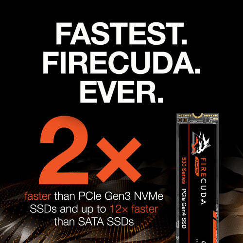 Seagate | FireCuda 530 1TB NVMe PCI-e Internal Hard Drive | ZP1000GM3A013