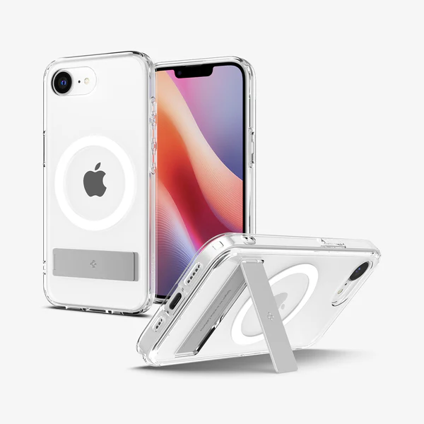Spigen | Slim Armor Essential S Mag Fit for iPhone 16e - Clear White | SGPACS09132