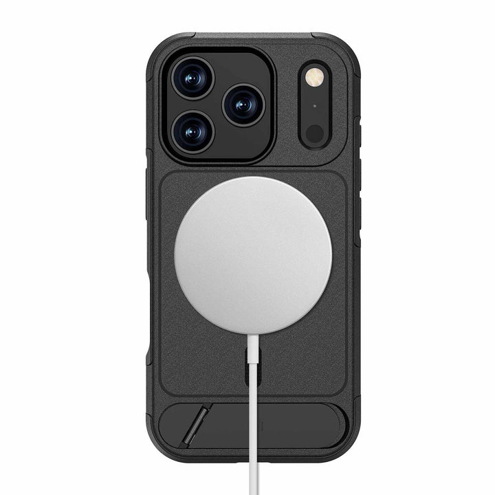 Blu Element | Armour Rugged Ultra MagSafe w/Kickstand Case iPhone 17 Pro - Black | BEARLK175