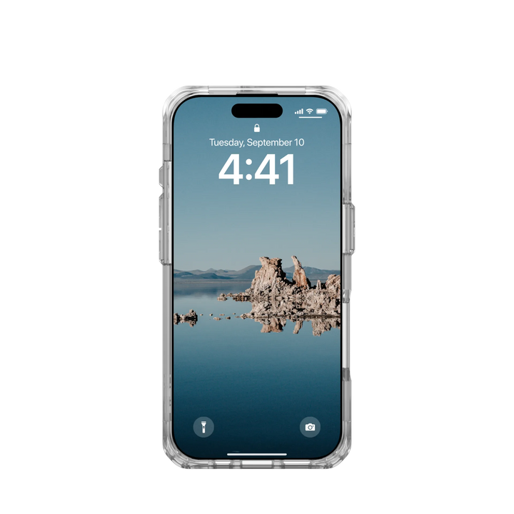UAG | Plyo MagSafe Rugged Case iPhone 16  - Pro Ice / White | 120-8688