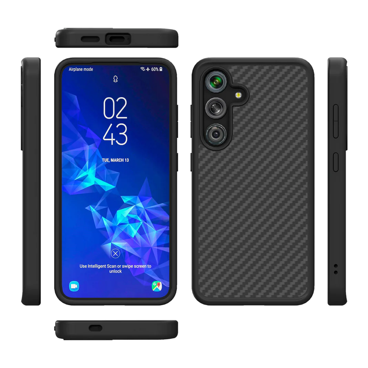 Caseco | Fremont Kevlar Case w/MagSafe Samsung Galaxy S24 / S25 - Black | C28C1-01