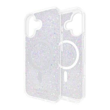 Kate Spade | Protective MagSafe iPhone 17 Case - Chunky Glitter | KS057396
