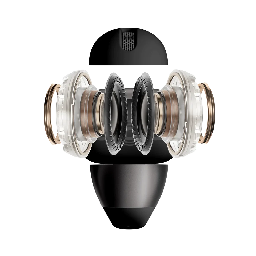 Shokz | OpenDots 2 Open-Ear True Wireless Earbuds - Black | E320-ST-BK-CA-326