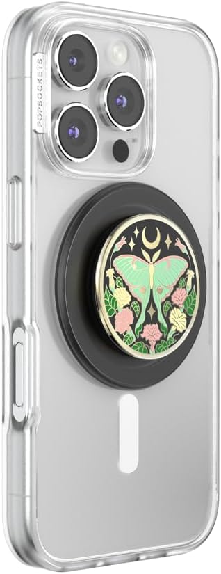 PopSockets | MagSafe PopGrip - Enamel Luna Moth | PS-809137