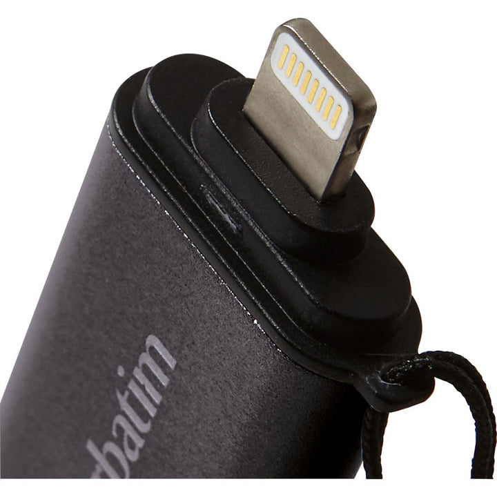 Verbatim | iStore N Go Dual USB3.0 64 GB Flash Driver for Apple Lightning Devices - Graphite | 49301