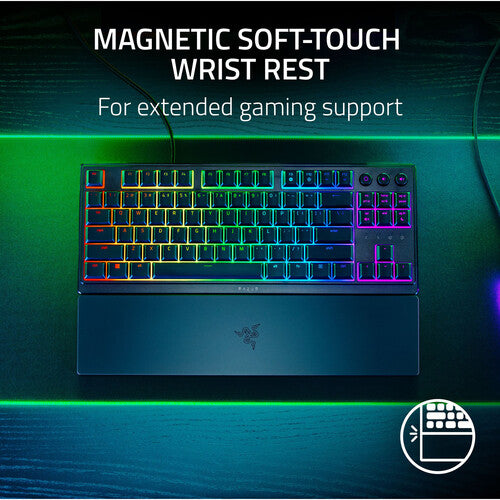 Razer Renewed | Razer Ornata V3 TKL Wired Gaming Keyboard 60 DAYS WARRANTY | RZ03-04880200-R3 U1