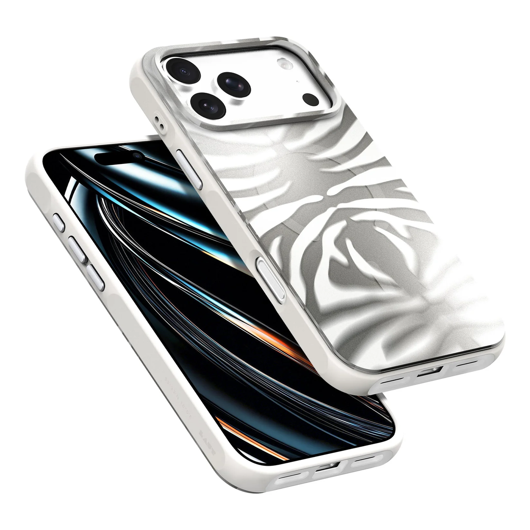LAUT | HUEX WAVE for iPhone18 Pro/17 Pro - Pearl Zebra | L_IP26B_HW_W