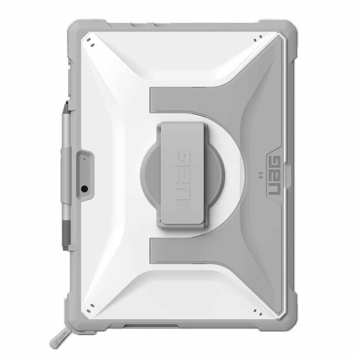UAG | Plasma w/Hand & Shoulder Strap Healthcare Case for Microsoft Surface Pro 11 /10 /9 Bulk - White | 120-7814