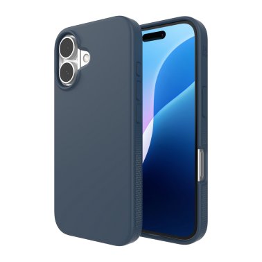 ZAGG | Manhattan Graphene Snap Case iPhone 16 - Navy | 15-13397