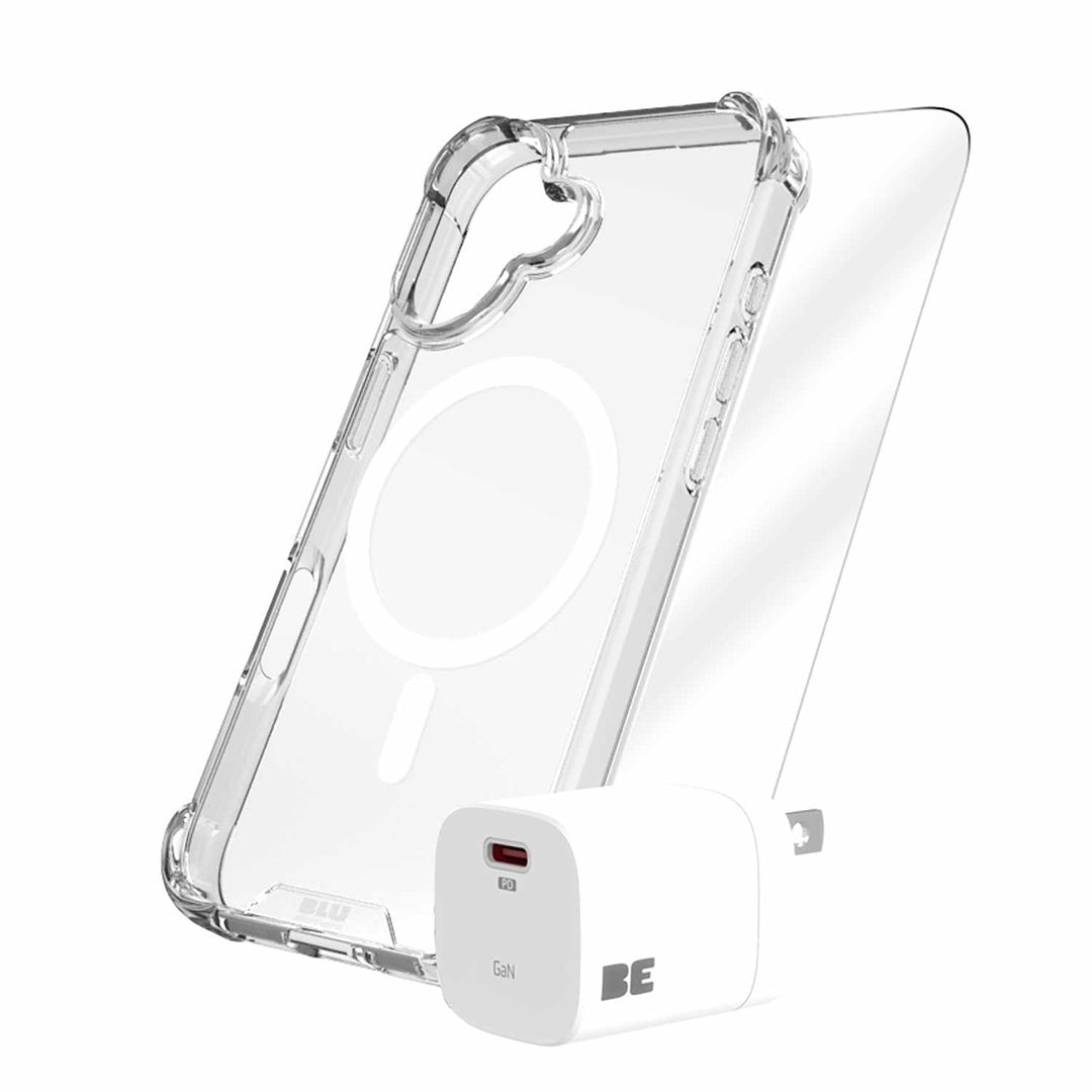 Blu Element | Total Protection MagSafe Bundle iPhone 17 - Clear | BETPMG171