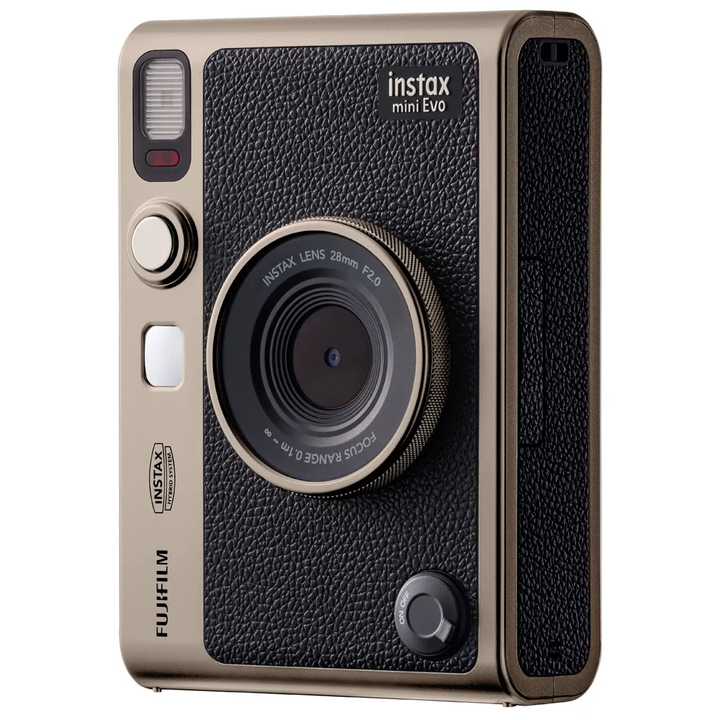Fujifilm | Instax Mini Evo SE 90th Anniversary Instant Camera Bundle - Titanium Gold 600024185