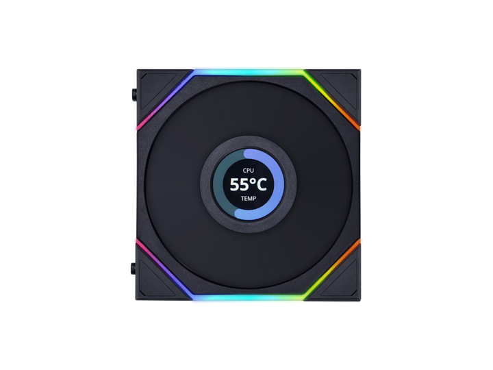 Lian-Li Fan | FDB Fan 120X120X28 mm 3 Fans Fan Controller Retail - Black | 12TLLCD3B